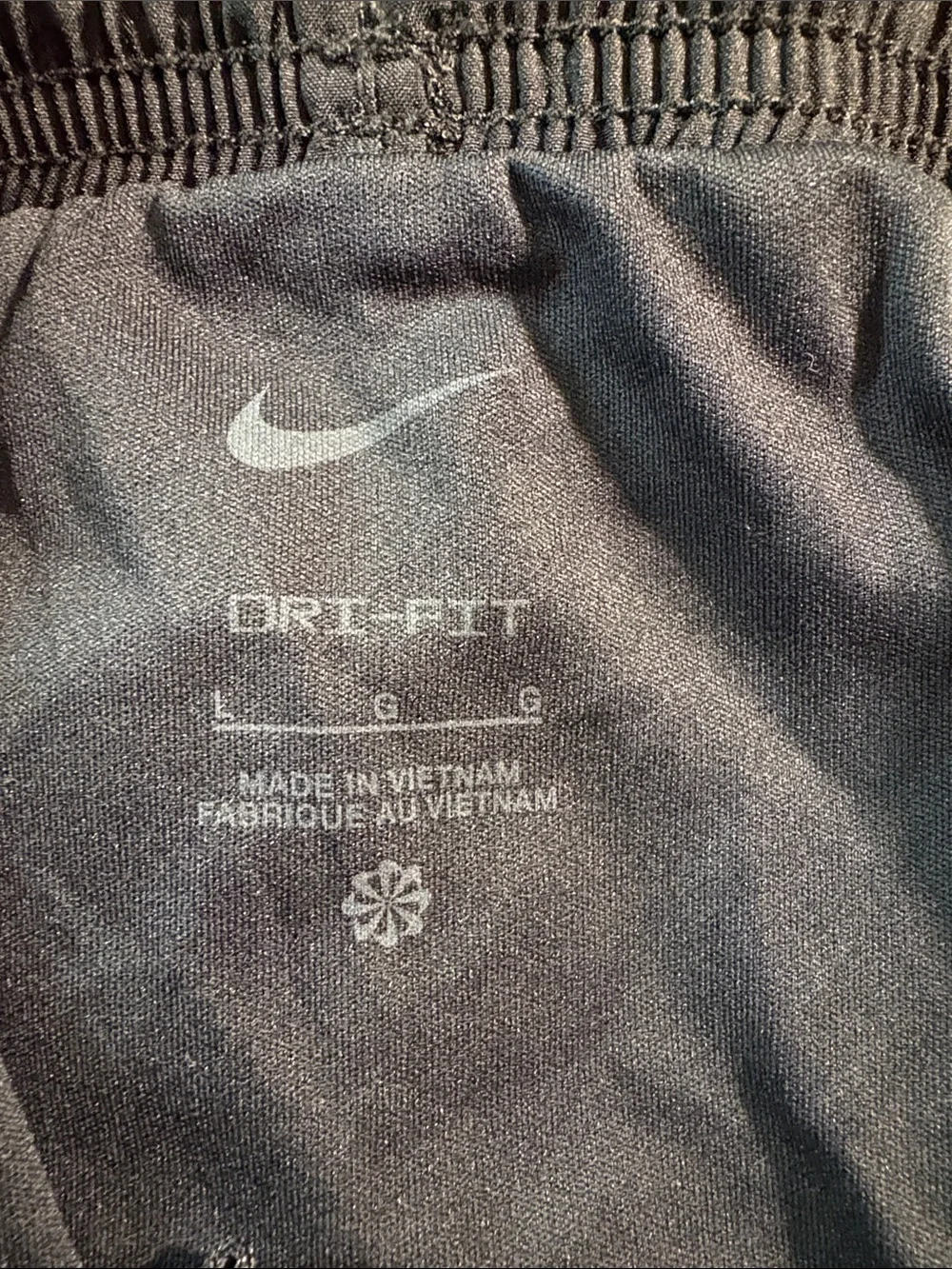 Nike Girls Black Athletic Shorts